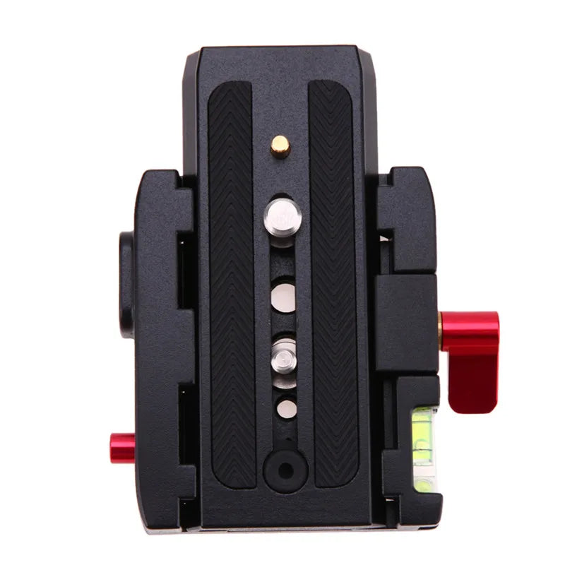 Quick Release Plate Adapter for Manfrotto 501/503/701HDV – Aluminium Tripod Clamp Replacement Kit 577/519/561/Q5 Compatible