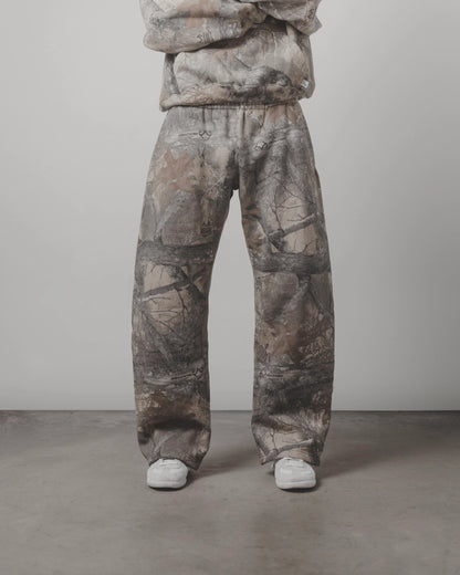 Y2K Camouflage Sweat Pants — Men’s High Street Hip Hop Oversized Baggy Unisex Streetwear