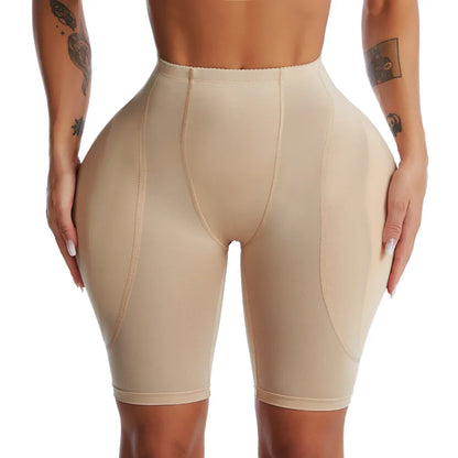 Women’s Butt Lifter Shapewear Panties – Padded Hip Enhancer Body Shaper Push-Up Underwear