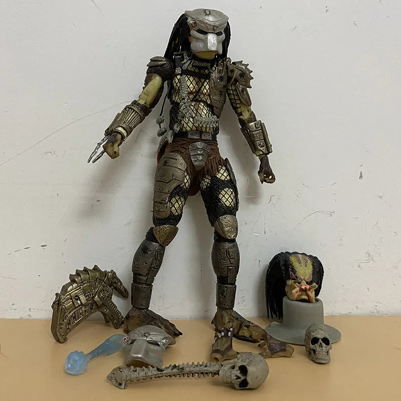 NECA Jungle Hunter Predator Action Figure — Movable Alien Collectible Model Toy for Kids and Fans