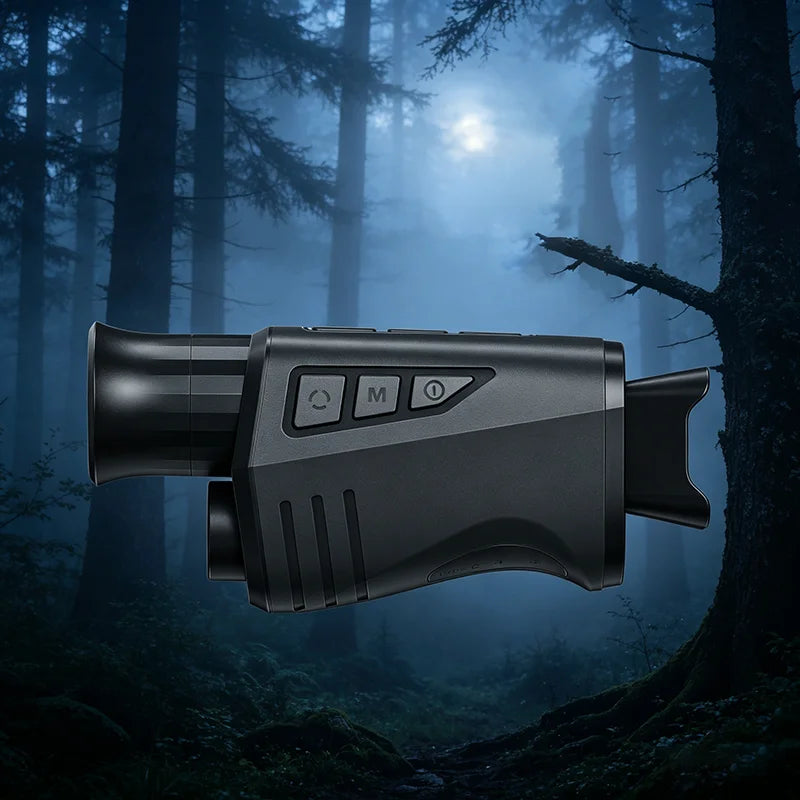 Portable Night Vision Monocular - Handheld Outdoor Telescope for Camping & Field Observation