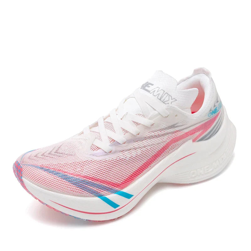 ONEMIX 2025 Carbon Plate Marathon Running Shoes - Ultralight Shock-Absorbing Sneakers with Stable Support