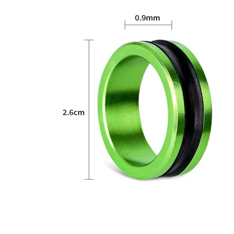 Alloy Fishing Cable Ring - Anti-Slip Line Cutter Tool for Fishing Reel Leader Knot Tightening