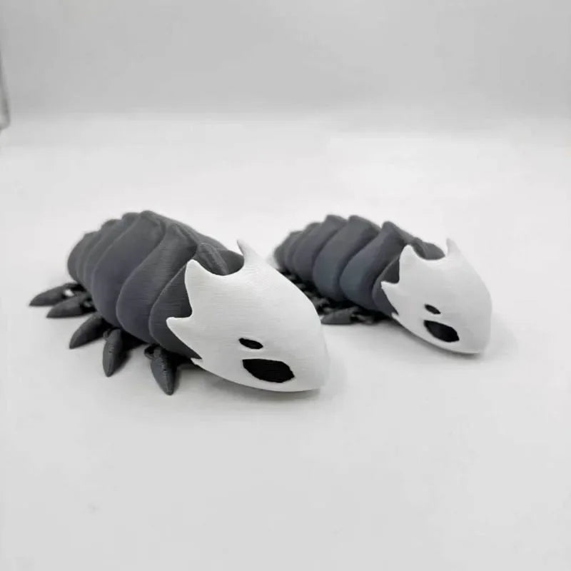 3D Printed Hollow Knight Silksong Bell Beast Figurine — Movable Joints Collectible Model Gift for Kids