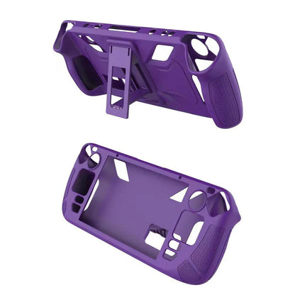 Silicone Console Protector for Steam Deck – Anti-Slip Soft Shell Case with Bracket Replacement Accessories
