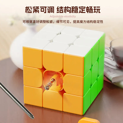 18x18x18cm Giant 3x3 Magic Cube - Large Professional Speed Cube Puzzle Toy for Kids