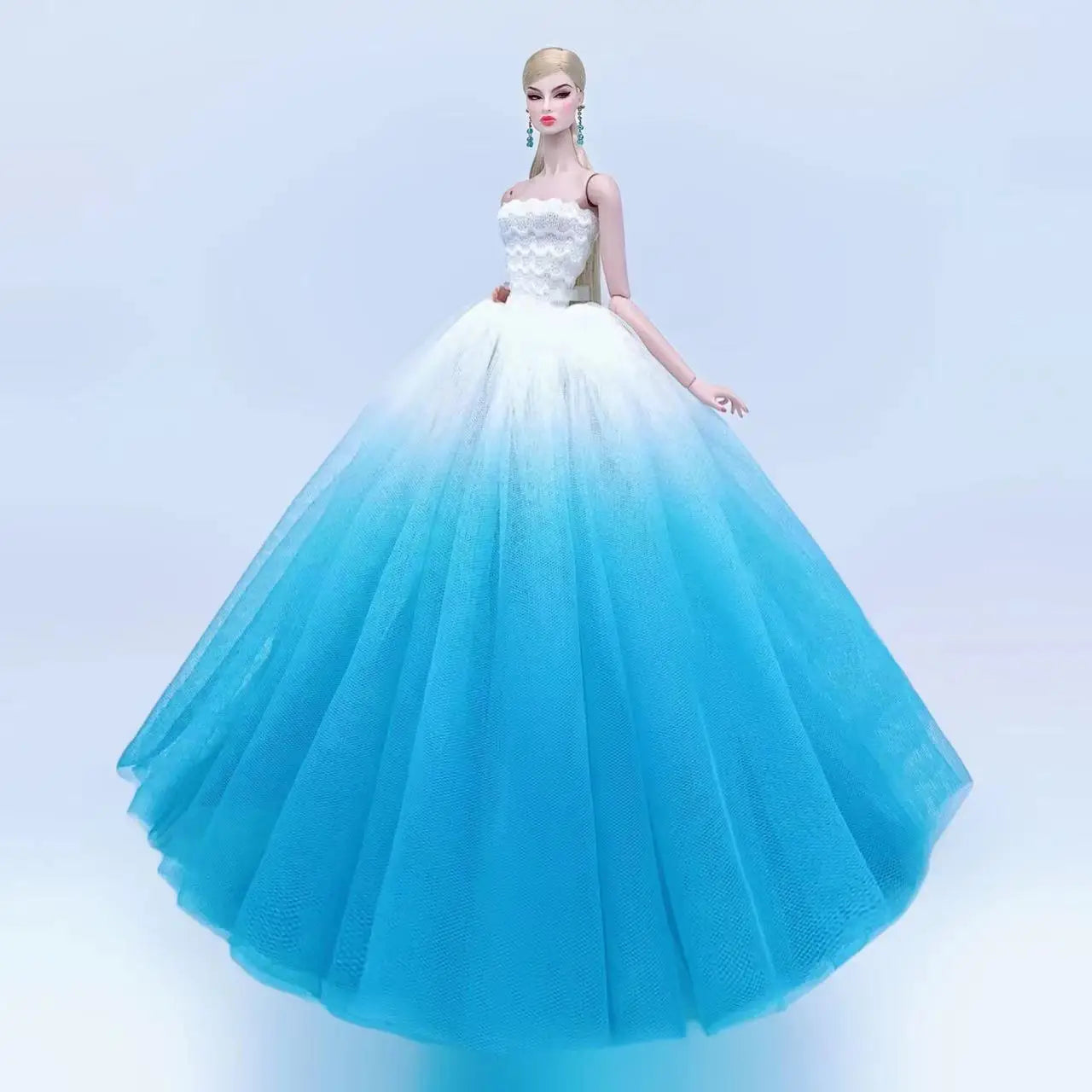 Barbie & 30cm BJD Doll Clothes — Princess, Wedding & Long Gown Dress Accessories for Doll Houses