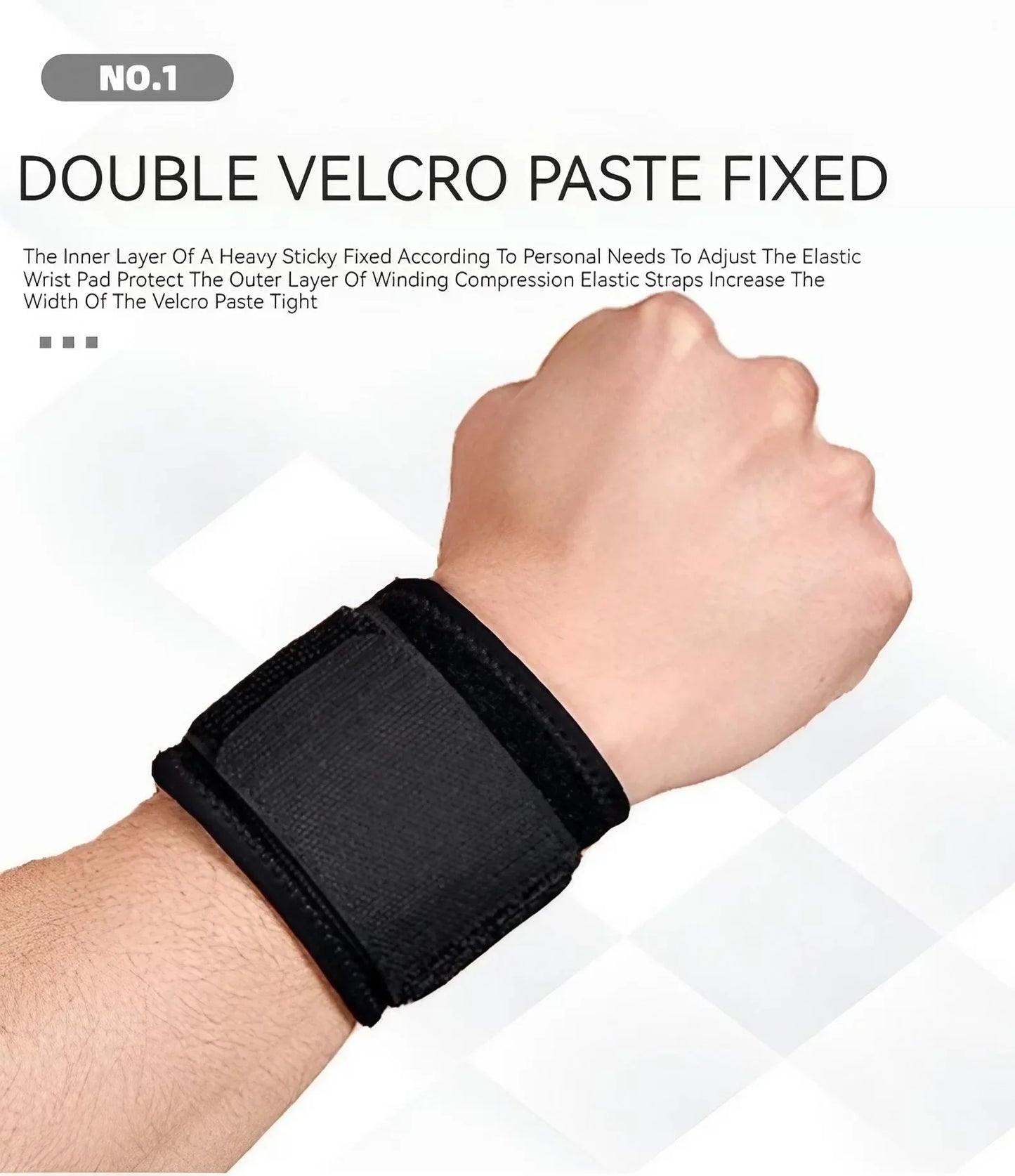 STONEGO Fitness Strength Bandage Wrist Straps: Sports Wristbands Support Gym Wraps Wrist Brace