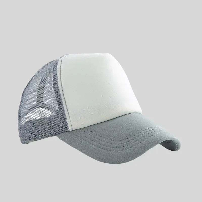 Personalized Logo Trucker Hats - Custom Foam Mesh Baseball Caps for Men & Women, Snapback Sun Hats