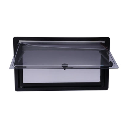 Aluminum RV Hinged Push-Out Window – Caravan & Camper Trailer Accessory, 900x500mm / 450x500mm