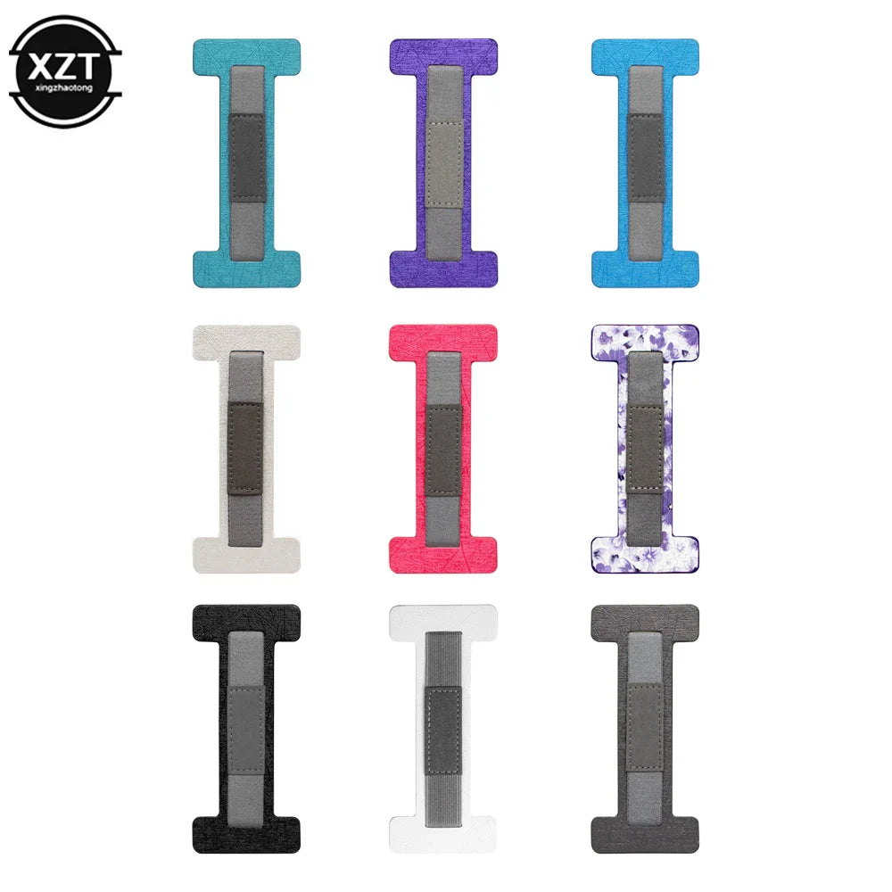 Universal Tablet Hand Grip Strap Holder: Anti-Slip Finger Sling Band Handle Stand Sticker for 6-10.5 inch Kindle Tablet PC
