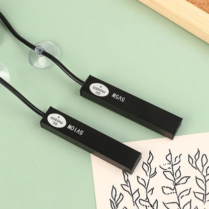 5/10W Mini USB Aquarium Heater - Energy Saving for Small Fish Tanks with Over Temperature Protection