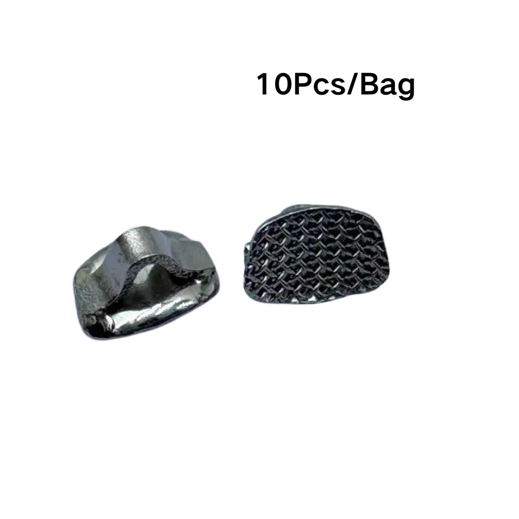 Orthodontic Lingual Button & Crimpable Hook Set – Metal Bondable Dental Traction Eyelets & Accessories for Dentistry Use