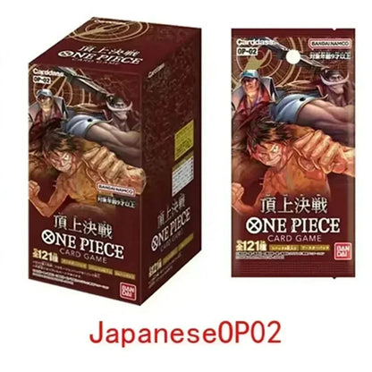 Bandai One Piece OPCG TCG Game Card — Sealed Booster Pack, Collectible Cartoon Cards for Toys & Gifts