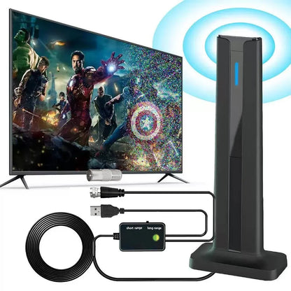 DTMB Digital TV Antenna Receiver - Indoor & Outdoor HD Ground Wave HDTV Antenna for Clear Signal Reception