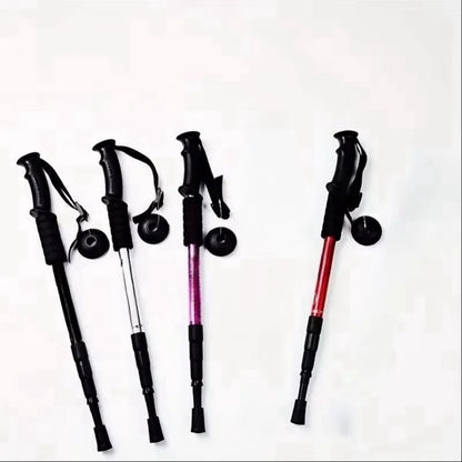 Ultralight Shock-Absorption Trekking Poles – Foldable Hiking Poles for Camping, Mountaineering & Backpacking