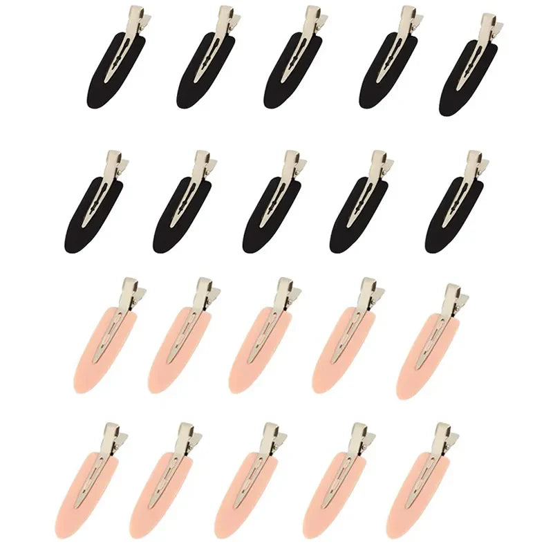 10PCS No Crease Hair Clips Set – Basic Hairpins for Women & Girls, No Bend, Styling & Makeup Accessories