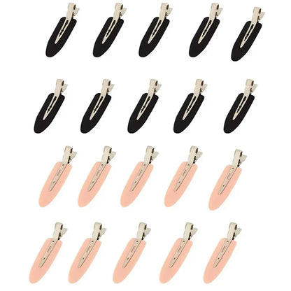 10PCS No Crease Hair Clips Set – Basic Hairpins for Women & Girls, No Bend, Styling & Makeup Accessories