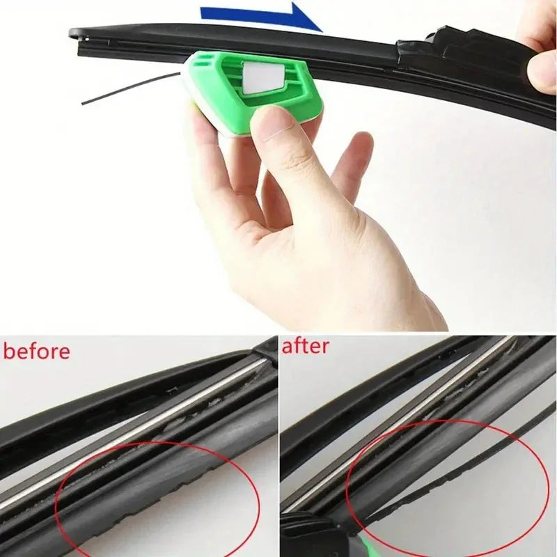 Universal Car Wiper Blade Repair Tool – Cutter, Trimmer & Restorer for Windshield Wipers