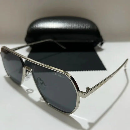 Vintage Retro Sports Sunglasses — Metal Frame Eyewear with UV400 Protection