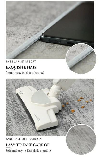 Nordic Modern Long Corridor Rug – Durable Washable Carpet Runner for Hallway, Stairway & Home