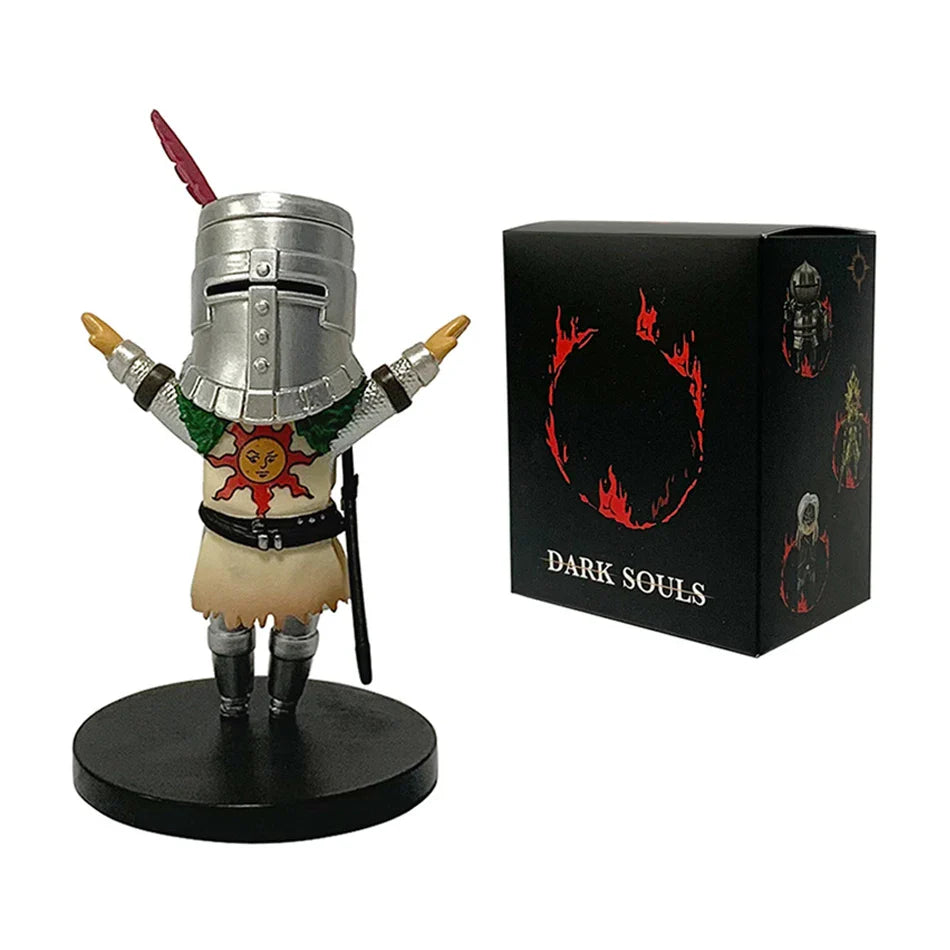 Q-Version Dark Souls Anime Action Figure – Solaire, Artorias, Ornstein & Fire Keeper Doll, Collectible Toy for Boys & Gifts
