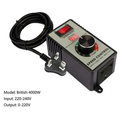Angle Grinder Speed Controller Switch for Hand Drill & Polishing Fan - Stepless Motor Speed Control for Industrial Automation