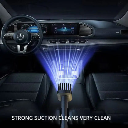 Wireless Handheld Vacuum Cleaner – Powerful Suction, Quick-Charge Rechargeable Cleaner for Car, Home & Pet Hair