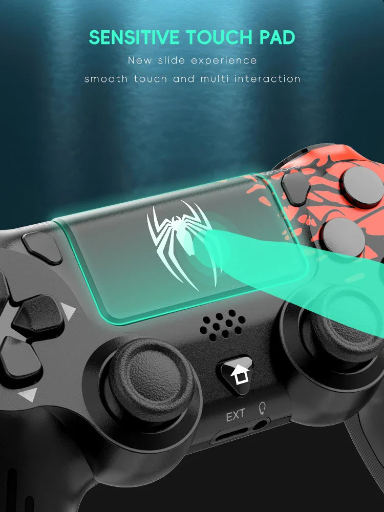 DATA FROG Wireless Bluetooth Game Controller – Spider Gamepad for PS4 Slim/Pro & PC Gaming Joystick