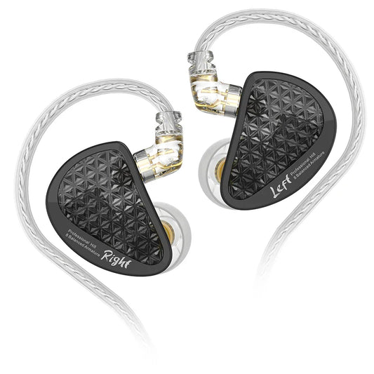KZ AS16 Pro In-Ear Earphones – 16BA Balanced Armature HIFI Bass Noise-Cancelling Sport Headset