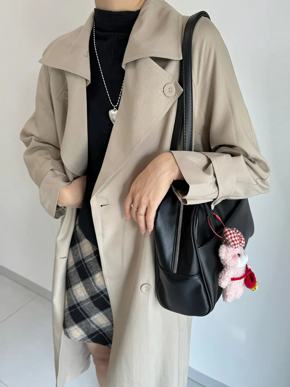 CGCBAG Vintage Designer Women’s Tote Bag – Luxury PU Leather Shoulder Bag, Large Capacity Handbag for Ladies