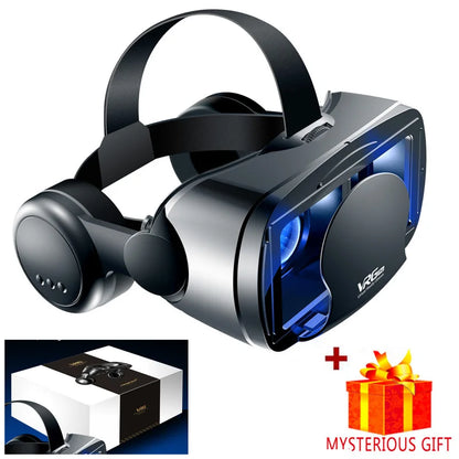 VRG Pro VR Glasses – Virtual Reality 3D Headset Goggles for Smartphone Mobile Gaming