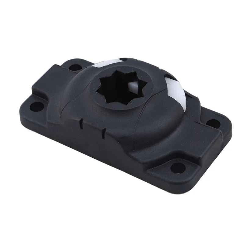 Inflatable Kayak Rod Holder Mount Base – Nylon Slide Rail for Boat & Canoe, Kayak Accessories (Without Screws)