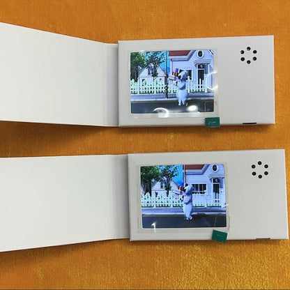 128MB 2.4" LCD Video Greeting Card – MP4 Player for Birthday, Mother’s Day & Advertising Gifts