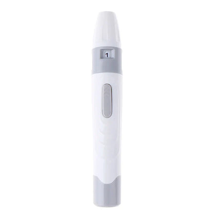 Lancet Pen Lancing Device for Diabetics – Adjustable Depth Blood Sampling Tool for Safe and Easy Glucose Testing