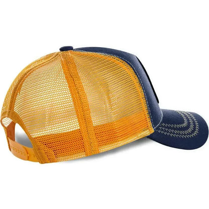 Dragon Ball Son Goku Cap - Embroidered Hip Hop Trucker Mesh Hat Adjustable Summer Travel Sun Visor for Men