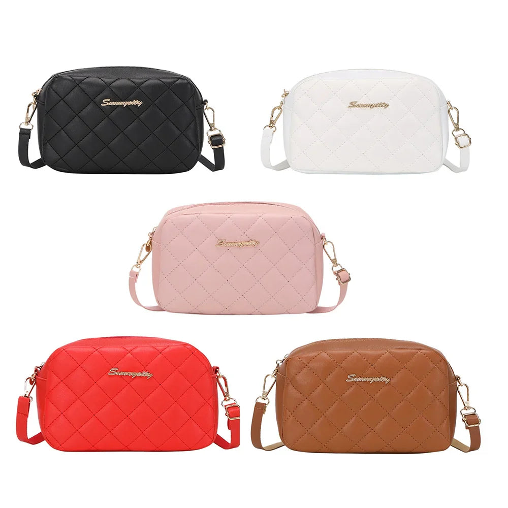 2024 Tassel Small Messenger Bag for Women - Trendy Embroidery Camera Shoulder Bag with Chain Crossbody Style