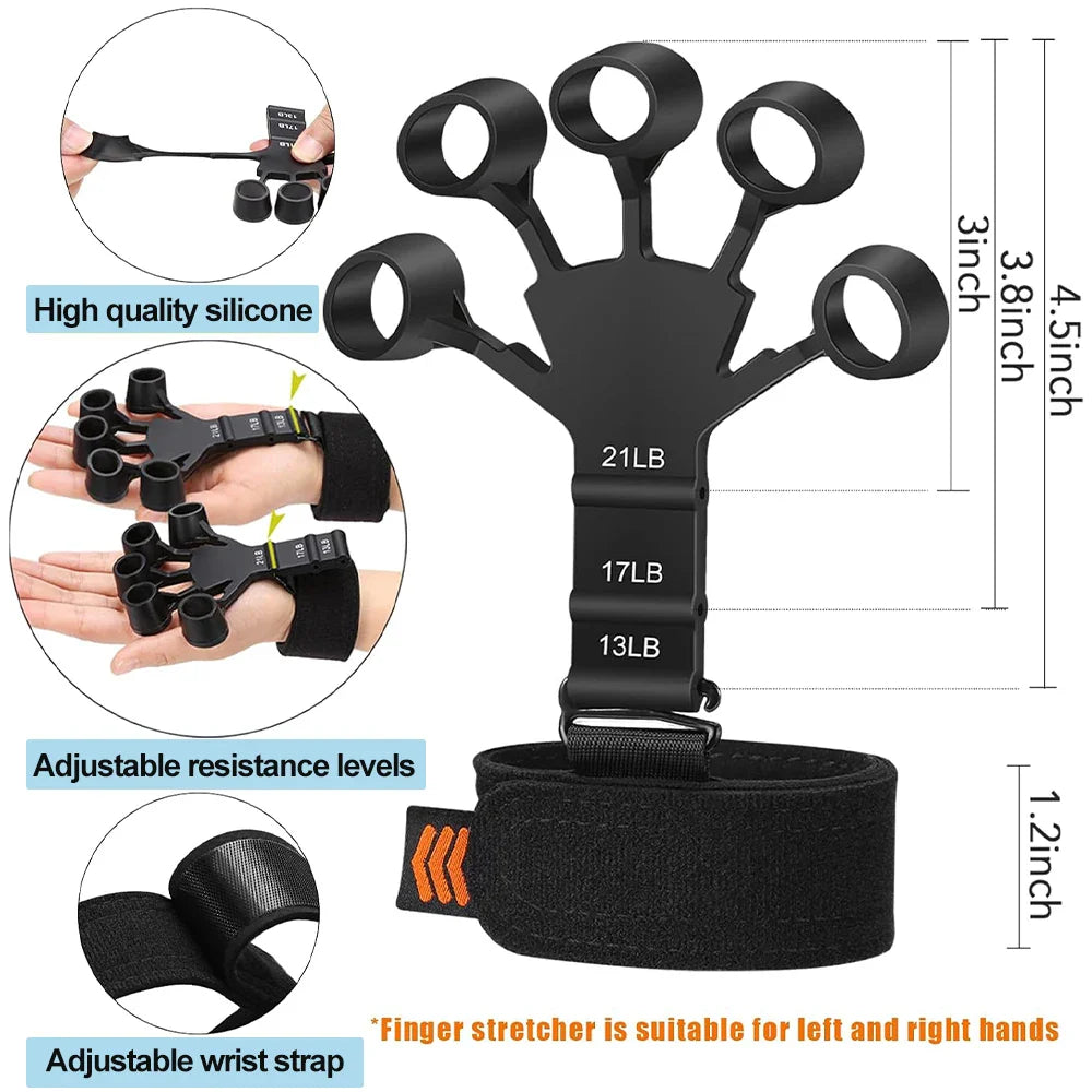 Adjustable 5–60Kg Heavy Hand Gripper – Fitness Hand Exerciser & Wrist Strengthener for Finger Training and Recovery