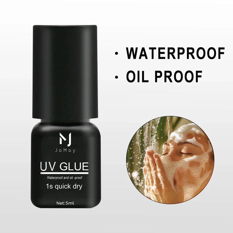 Extra Strong 1S UV Super Fast Eyelash Glue – Professional Adhesive with Box