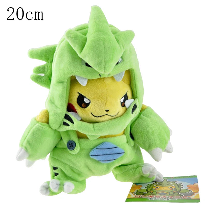 70 Styles Pokémon Plush Toys — Dragapult, Gengar, Pikachu, Eevee & Evolution Dolls Christmas Gift for Kids