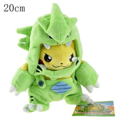 70 Styles Pokémon Plush Toys — Dragapult, Gengar, Pikachu, Eevee & Evolution Dolls Christmas Gift for Kids