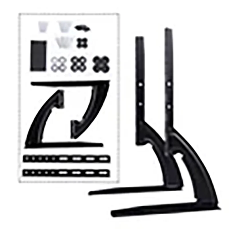 BEISHI Universal Table Top TV Stand for 14-42 Inch LCD/LED/OLED TVs - Pedestal Feet for Flat & Curved Screens