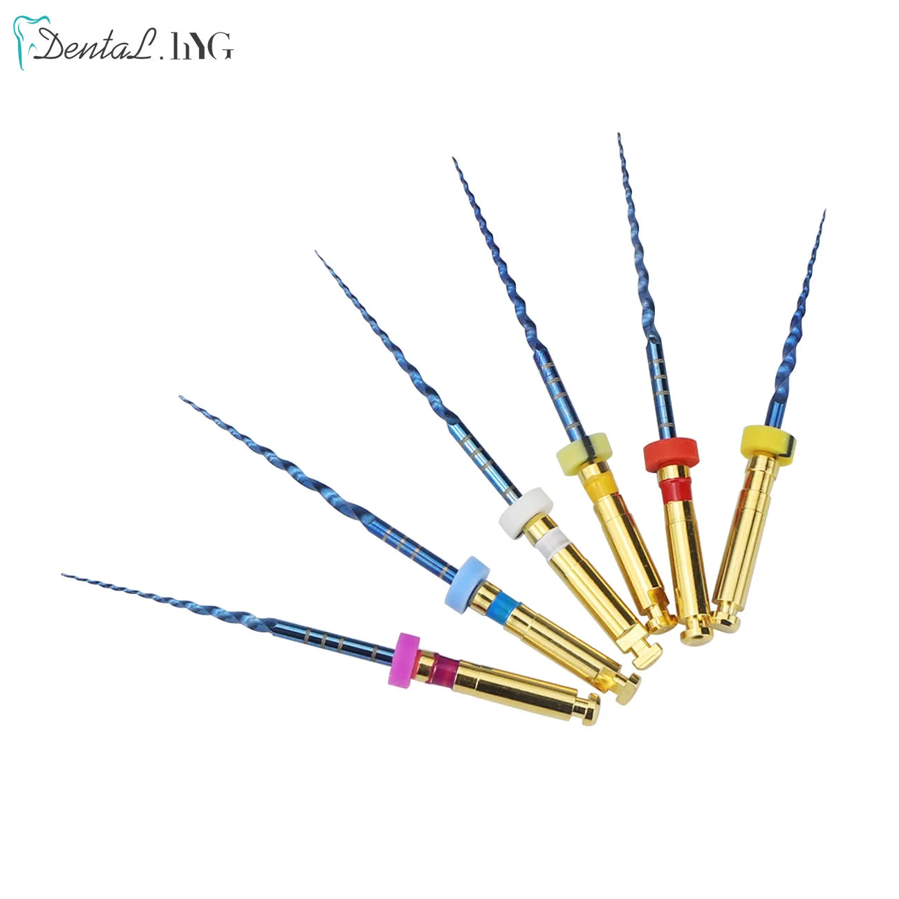 Dental SX-F3 Blue Nitinol Rotary Files – Universal Endodontic Engine Tool for Root Canal Treatment