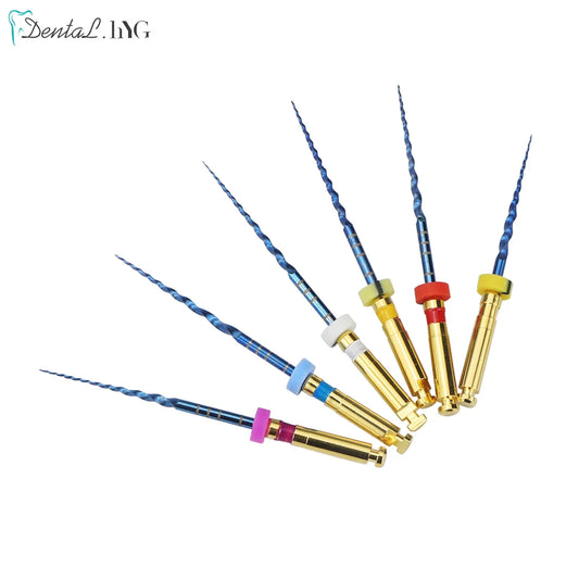 Dental SX-F3 Blue Nitinol Rotary Files – Universal Endodontic Engine Tool for Root Canal Treatment