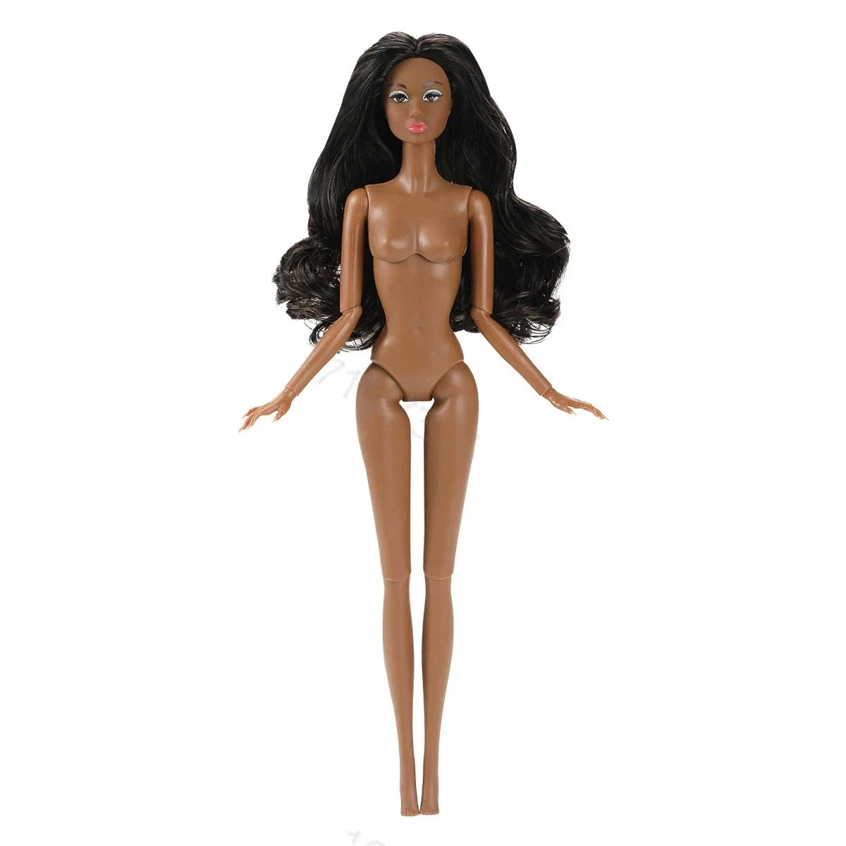 FR Supermodel 1/6 BABI Doll – Movable Joints, DIY Dress-Up Princess with Head & Body Accessories, White/Normal/Chocolate Skin