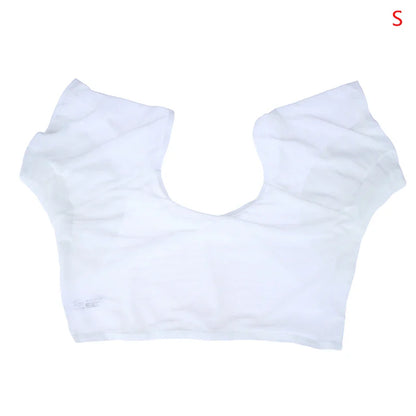 Underarm Sweat Pads for T-Shirt & Vest – Washable Armpit Sweat Guards, Sweat-Proof Clothing Protector for Women & Girls