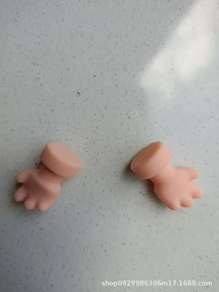 Hot Sell Labubu Plush Doll Accessories – PVC Face Changing Parts, Hands & Feet Replacement DIY Gifts