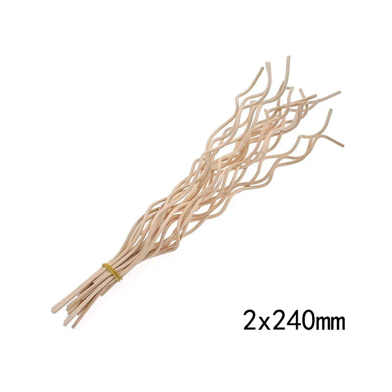 5-100PCS Reed Diffuser Replacement Sticks – 2-3.5mm Extra Thick Rattan for DIY Handmade Home Decor & Aromatherapy