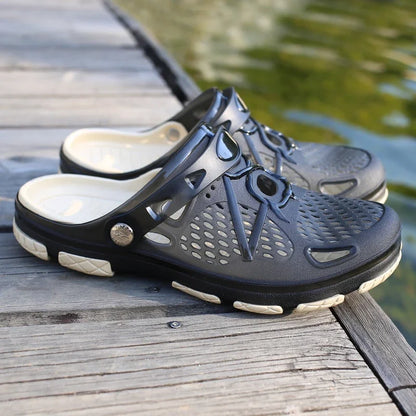 MAEDEF Men’s Summer Slippers – Anti-Slip, Wear-Resistant Comfortable Beach & Home Sandals