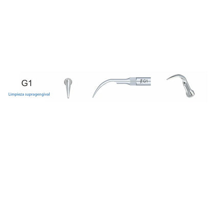 5 Work Tips Woodpecker G1, G2, G3, G4, P1 for Dental Cleaning – Woodpecker Dental Tools